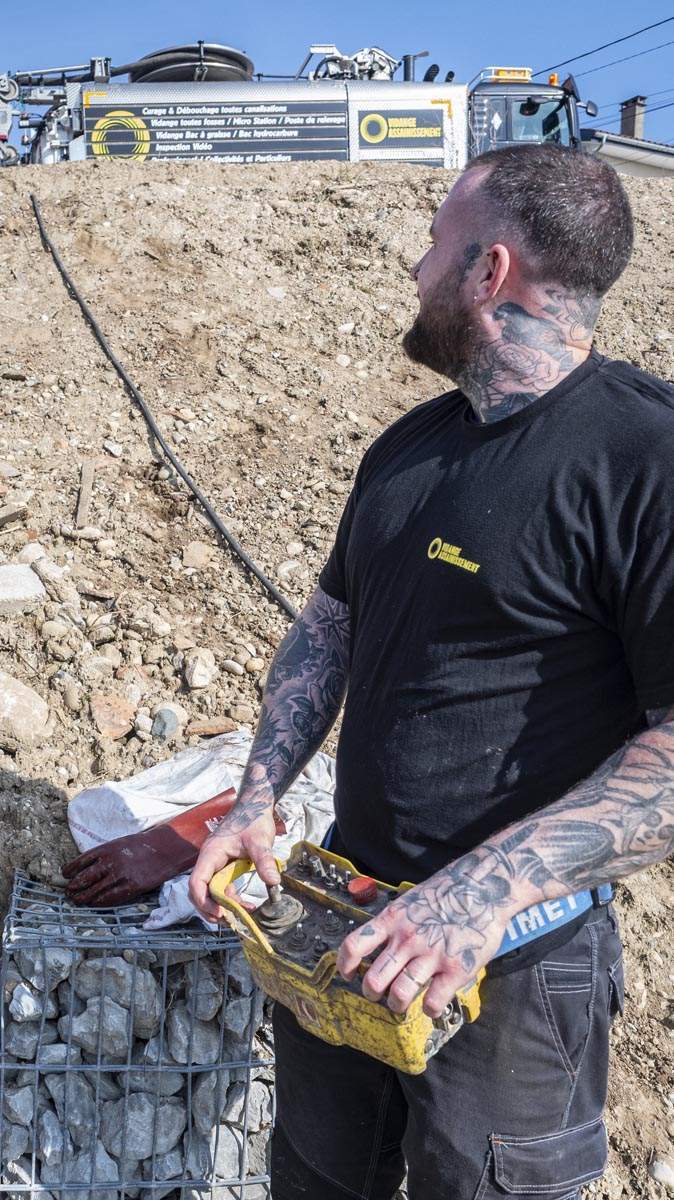 Pompage de bac à graisse Voiron 